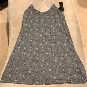 Grey sleeping dress